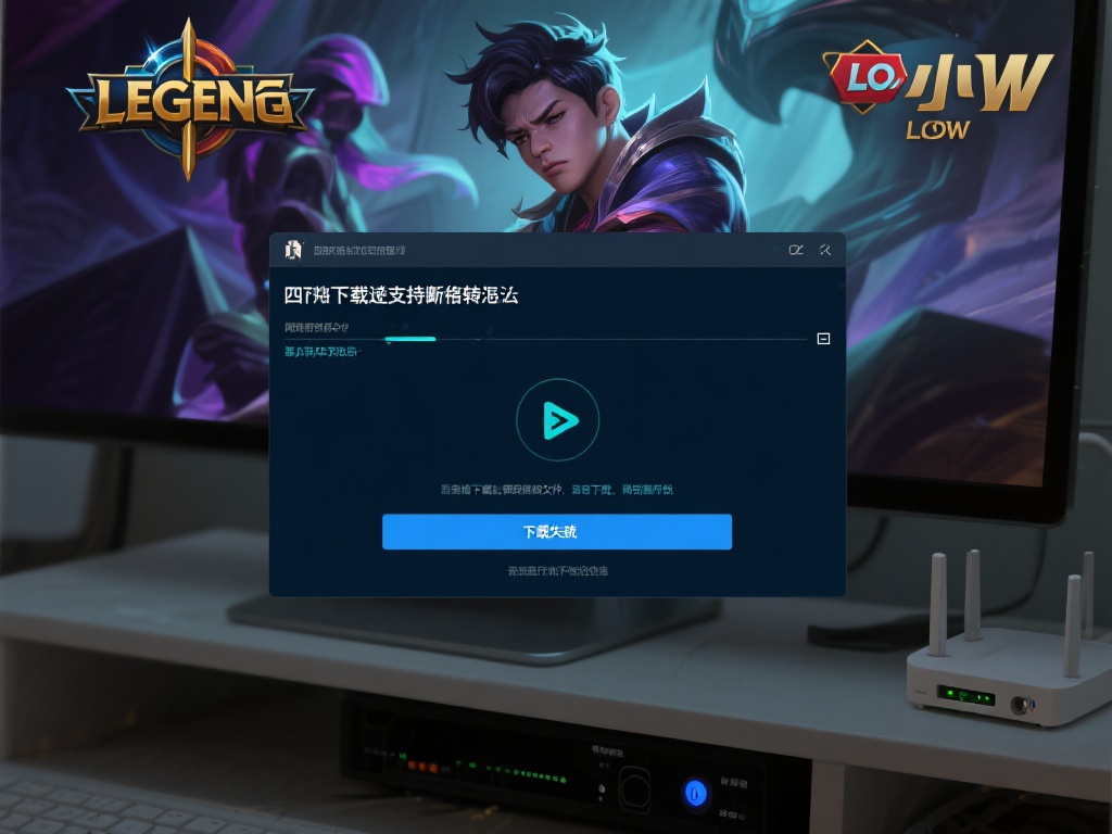 四：下载过程中断怎么办
网络不稳定可能